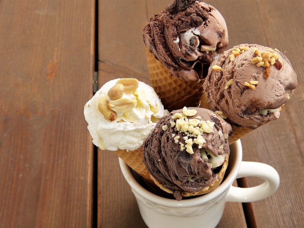 ice cream, vegan ice cream, waffle-2367072.jpg